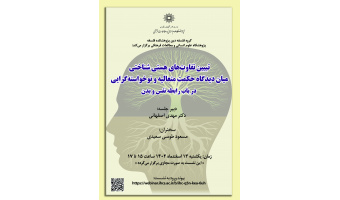 گزارش سخنرانی «تبیین تفاوت‌های هستی شناختی میان دیدگاه حکمت متعالیه و نوخواسته‌گرایی در باب رابطه نفس و بدن»