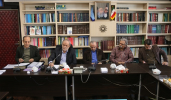 دیدار رئیس پژوهشگاه با اعضای پژوهشکده زبان و ادبیات