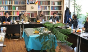 دیدار رئیس شبکه چهار صدا و سیما با رئیس پژوهشگاه