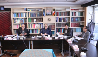 بازدید رئیس پژوهشگاه فرهنگ، هنر و ارتباطات از پژوهشگاه