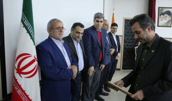 دیدار دکتر قبادی با همکاران و مدیران پژوهشکده دانشنامه نگاری