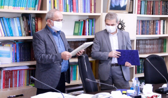 انعقاد تفاهم‌نامه‌ی همکاری میان پژوهشگاه و فرهنگستان هنر