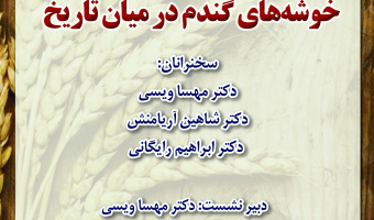 نشست «خوشه‌های گندم در میان تاریخ» برگزار می‌شود